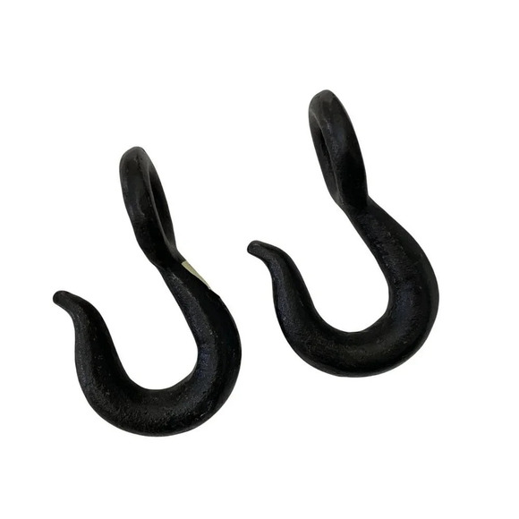 HomArt Industrial Iron J Hooks NEW - Picture 4 of 4